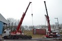 LKW umgestuerzt Niehler Hafen P289